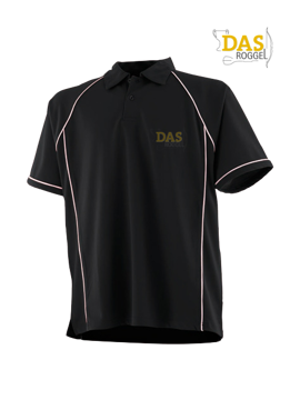Picture of Polo Shirt  FH370 Performance Black-White