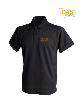 Picture of Polo Shirt  FH370 Performance Black-Black