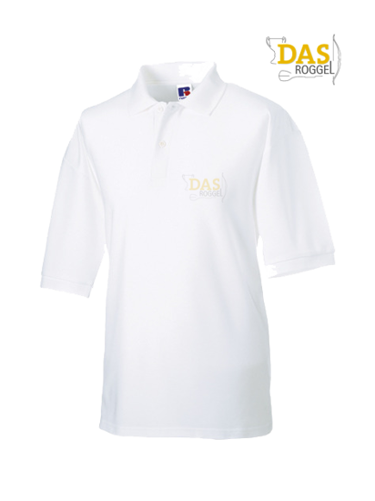 Picture of Polo Shirt Classic Z539 65-35% White