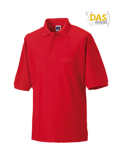 Bild von Polo Shirt Classic Z539 65-35% Bright-Red