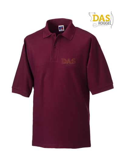 Picture of Polo Shirt Classic Z539 65-35% Burgundy