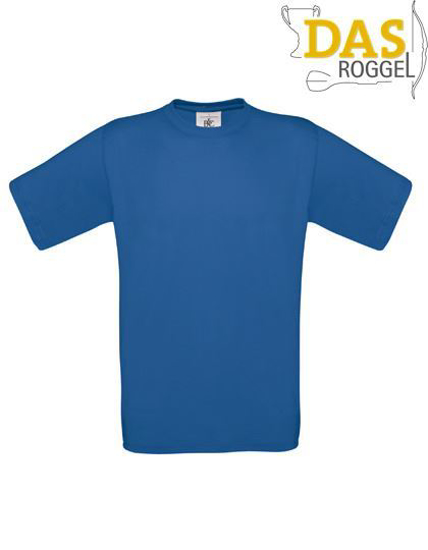 T-Shirt B&C 190 Men Royal Blue