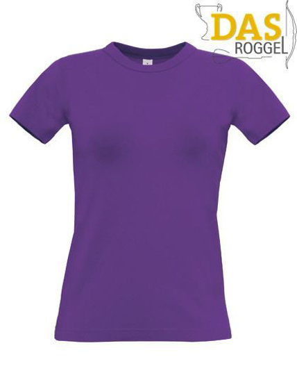 T-Shirt B&C 190 Women Purple 