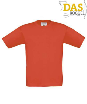 T-Shirt B&C 190 Kids Sunset Orange 