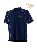 Afbeeldingen van Polo Shirt  FH370 Performance Navy-White
