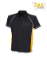 Polo Shirt  FH370 Performance Black-Amber
