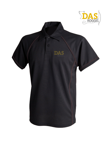 Polo Shirt  FH370 Performance Black-Black