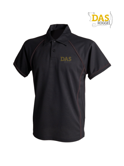 Image de Polo Shirt  FH370 Performance Black-Black