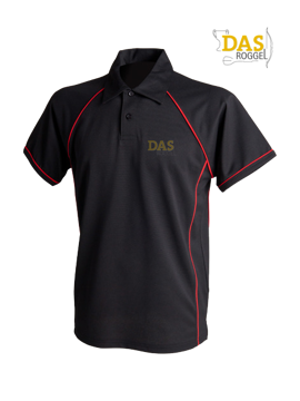 Picture of Polo Shirt  FH370 Performance Black-Red