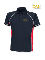 Image de Polo Shirt  FH370 Performance Navy-Red-White