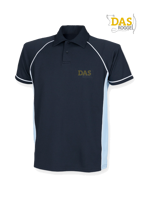 Afbeeldingen van Polo Shirt  FH370 Performance Navy-Sky-White