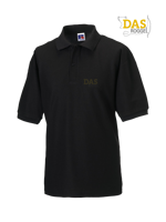 Image de Polo Shirt Classic Z539 65-35% Noir XS-6XL
