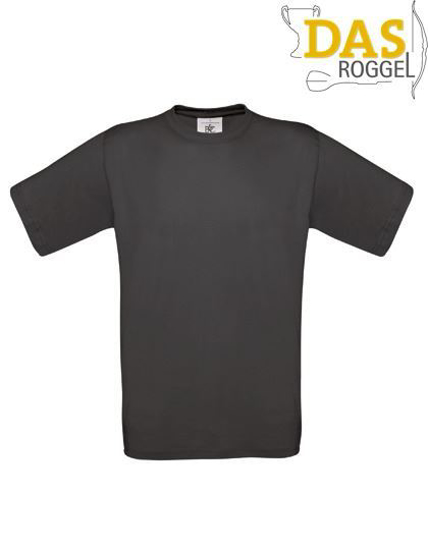 T-Shirt B&C 190 Men Used Black