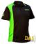 Winmau Dartshirt Wincool 2 Black-Green (CLOSE-OUT)