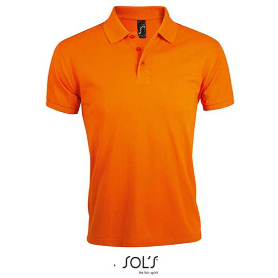 Image sur Sol's Men's Polo Shirt Prime Orange